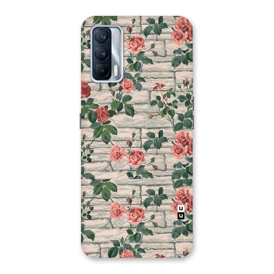 Floral Wall Design Back Case for Realme X7