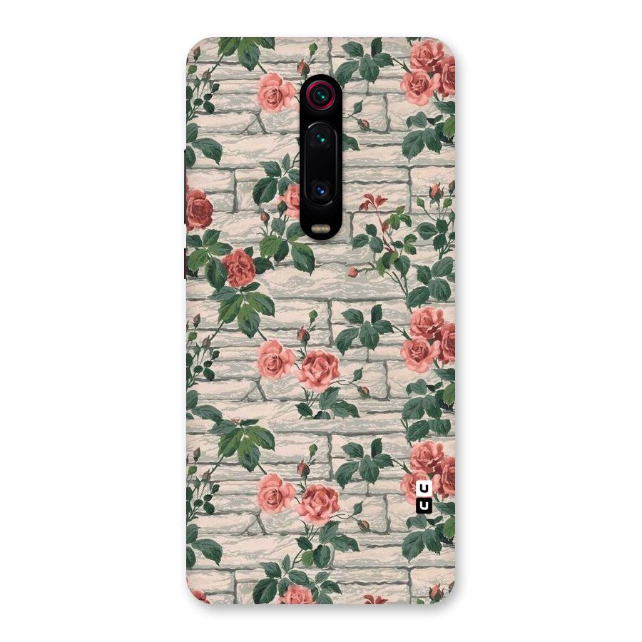 Floral Wall Design Back Case for Redmi K20 Pro