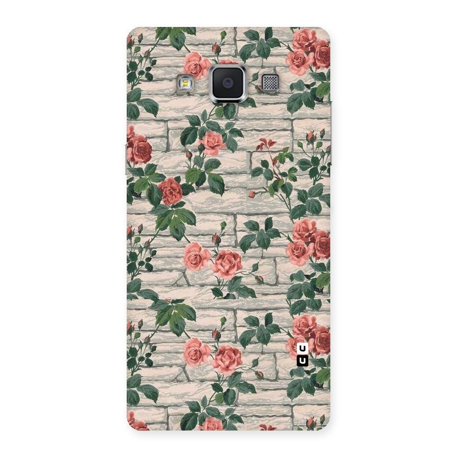 Floral Wall Design Back Case for Samsung Galaxy A5