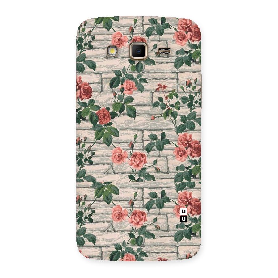 Floral Wall Design Back Case for Samsung Galaxy Grand 2