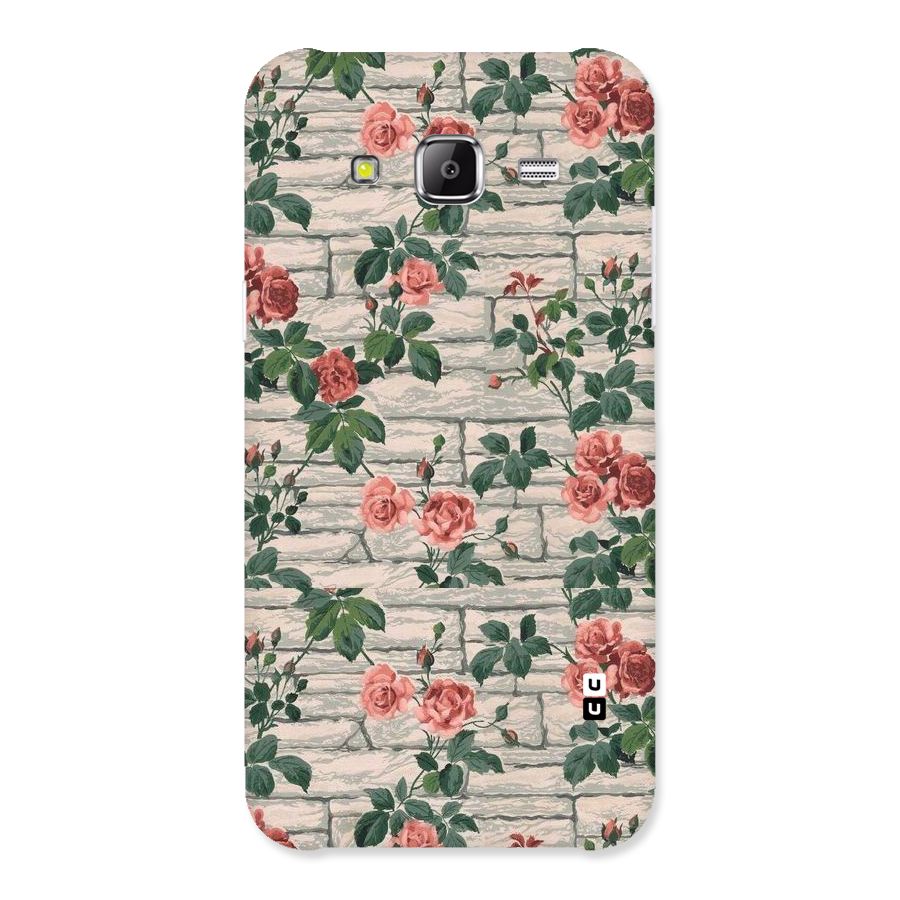 Floral Wall Design Back Case for Samsung Galaxy J2 Prime