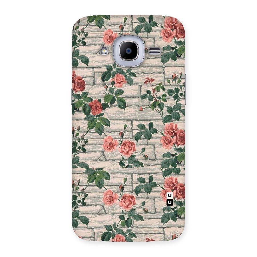 Floral Wall Design Back Case for Samsung Galaxy J2 Pro