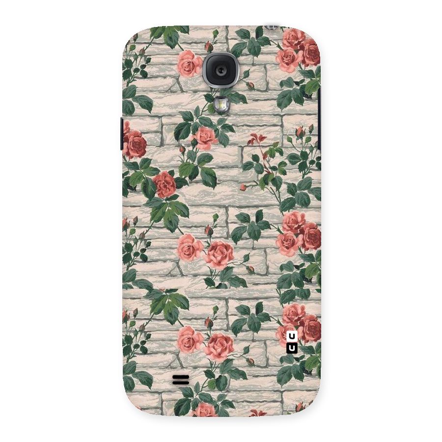 Floral Wall Design Back Case for Samsung Galaxy S4