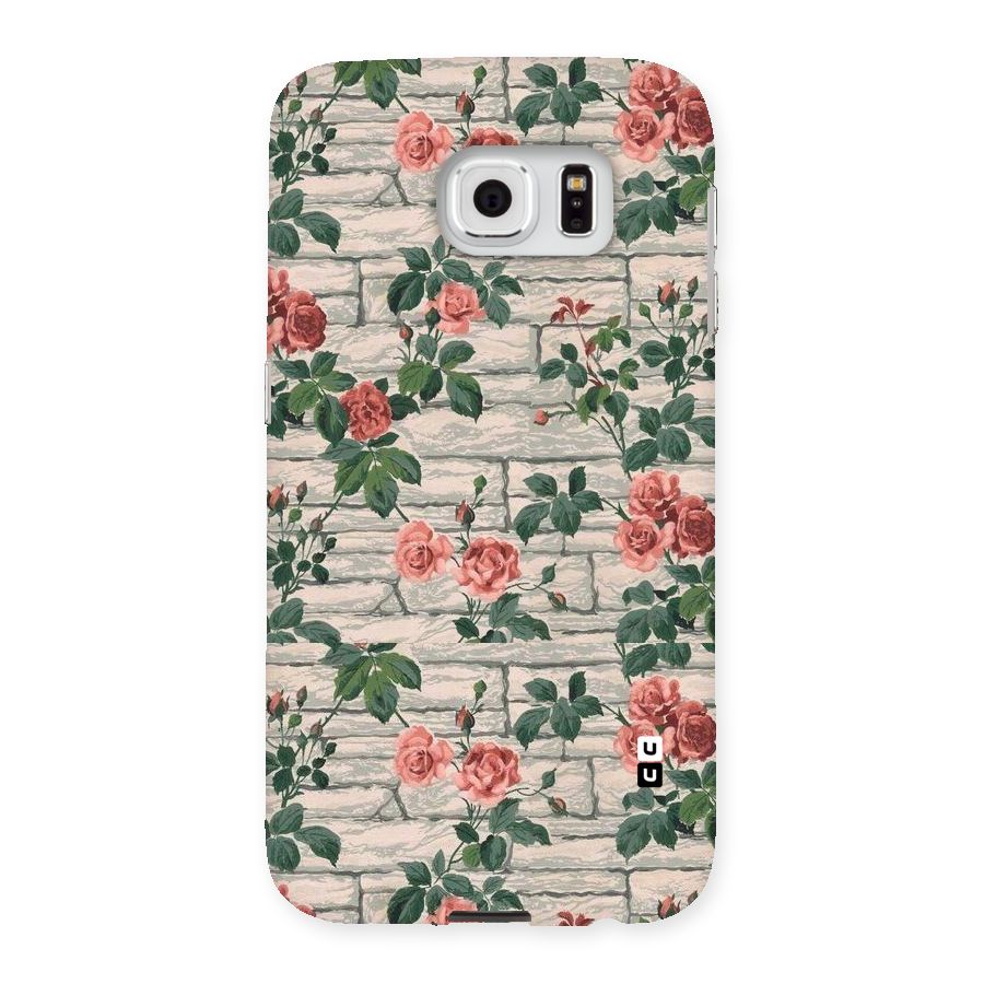 Floral Wall Design Back Case for Samsung Galaxy S6