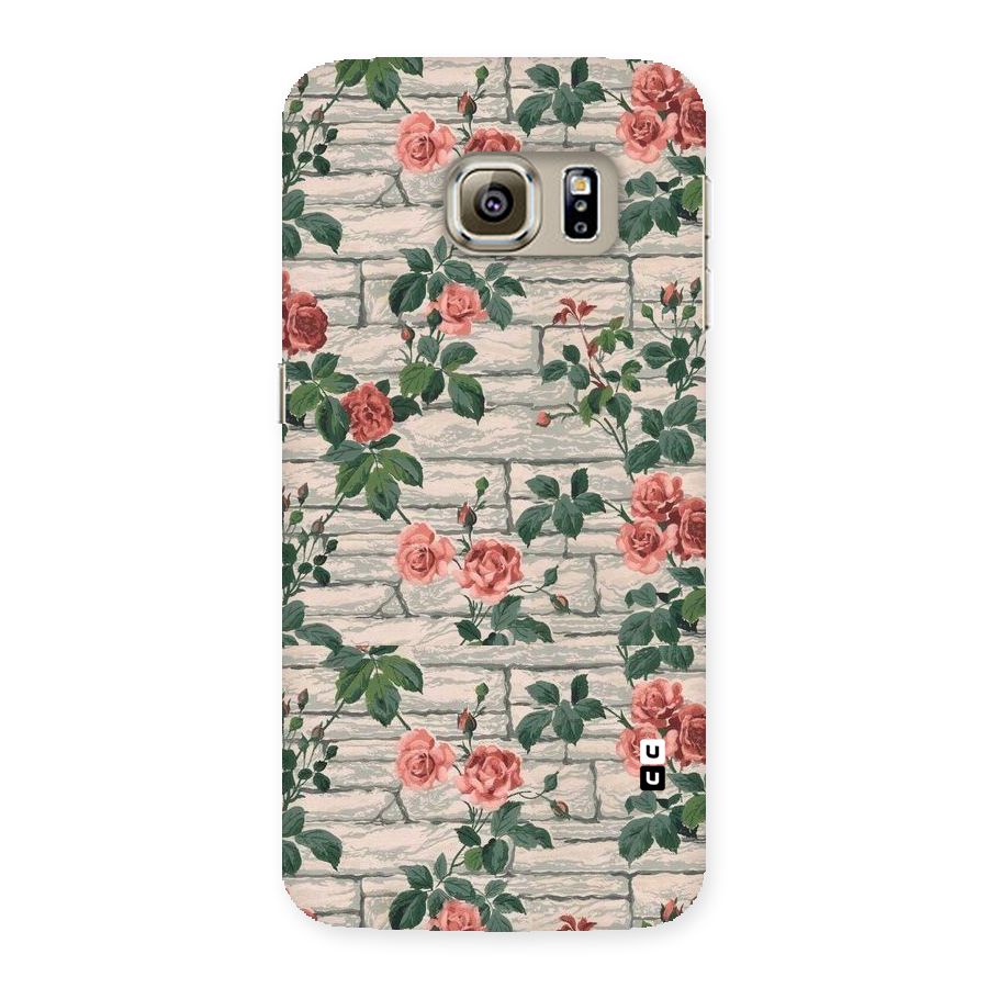 Floral Wall Design Back Case for Samsung Galaxy S6 Edge