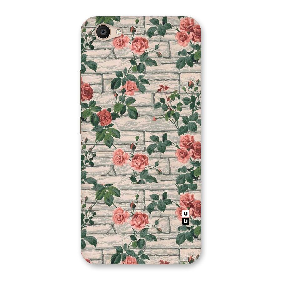 Floral Wall Design Back Case for Vivo V5 Plus