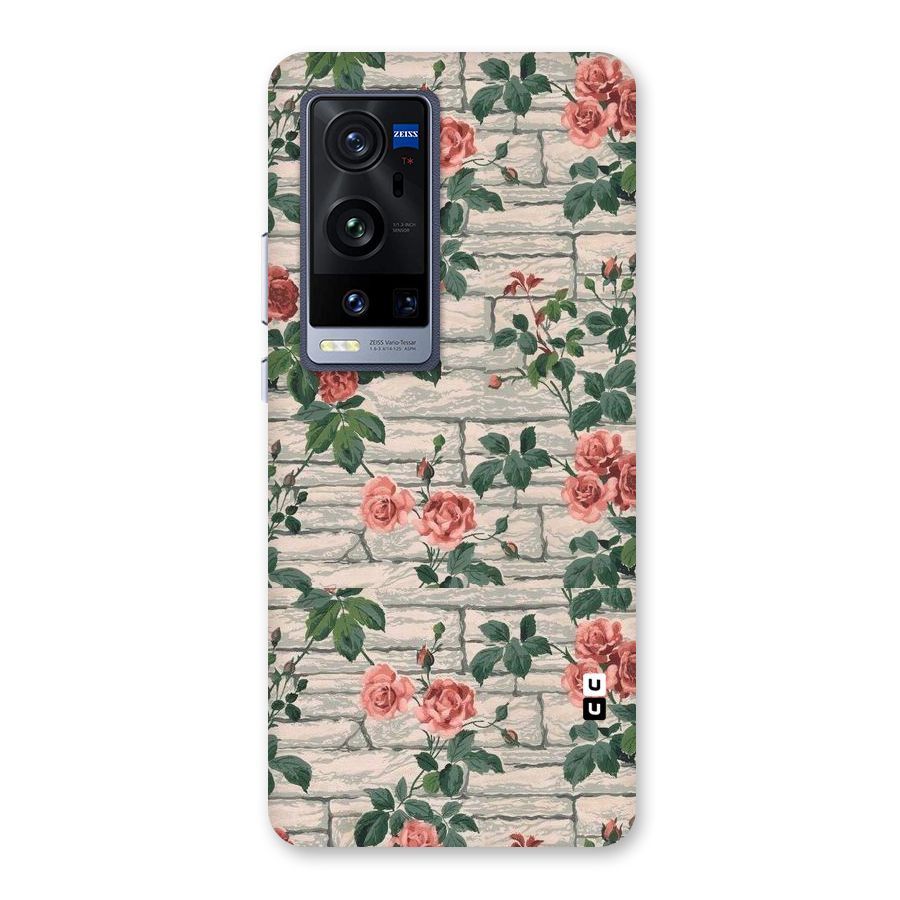 Floral Wall Design Back Case for Vivo X60 Pro Plus