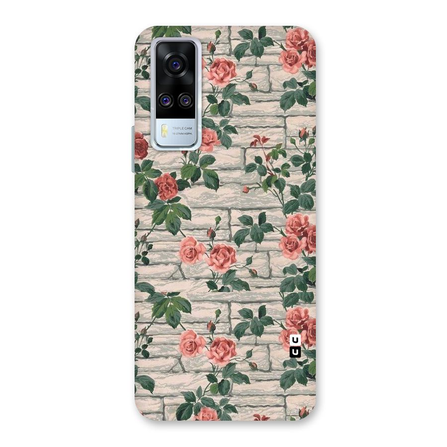 Floral Wall Design Back Case for Vivo Y31