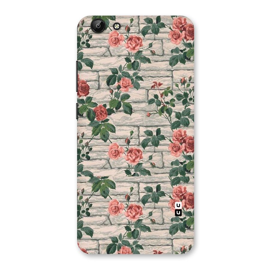 Floral Wall Design Back Case for Vivo Y69