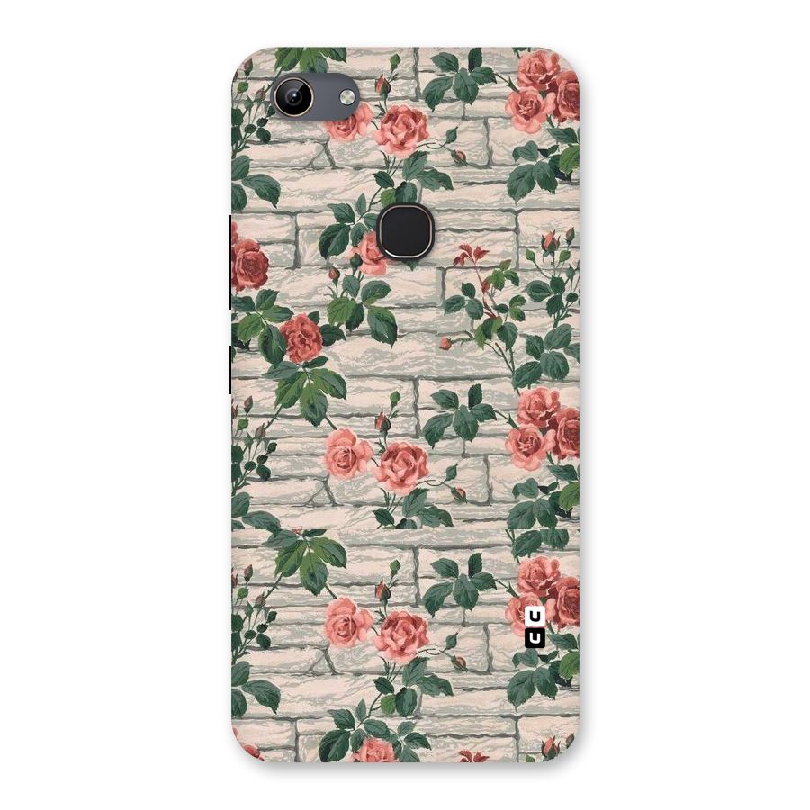 Floral Wall Design Back Case for Vivo Y81