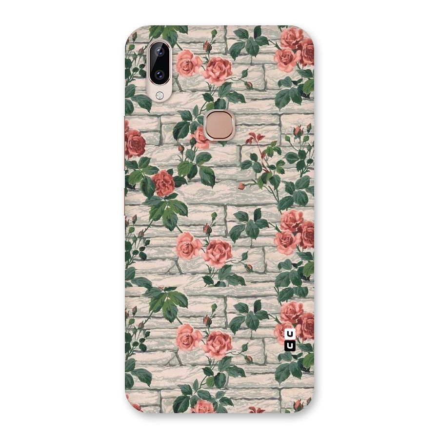 Floral Wall Design Back Case for Vivo Y83 Pro