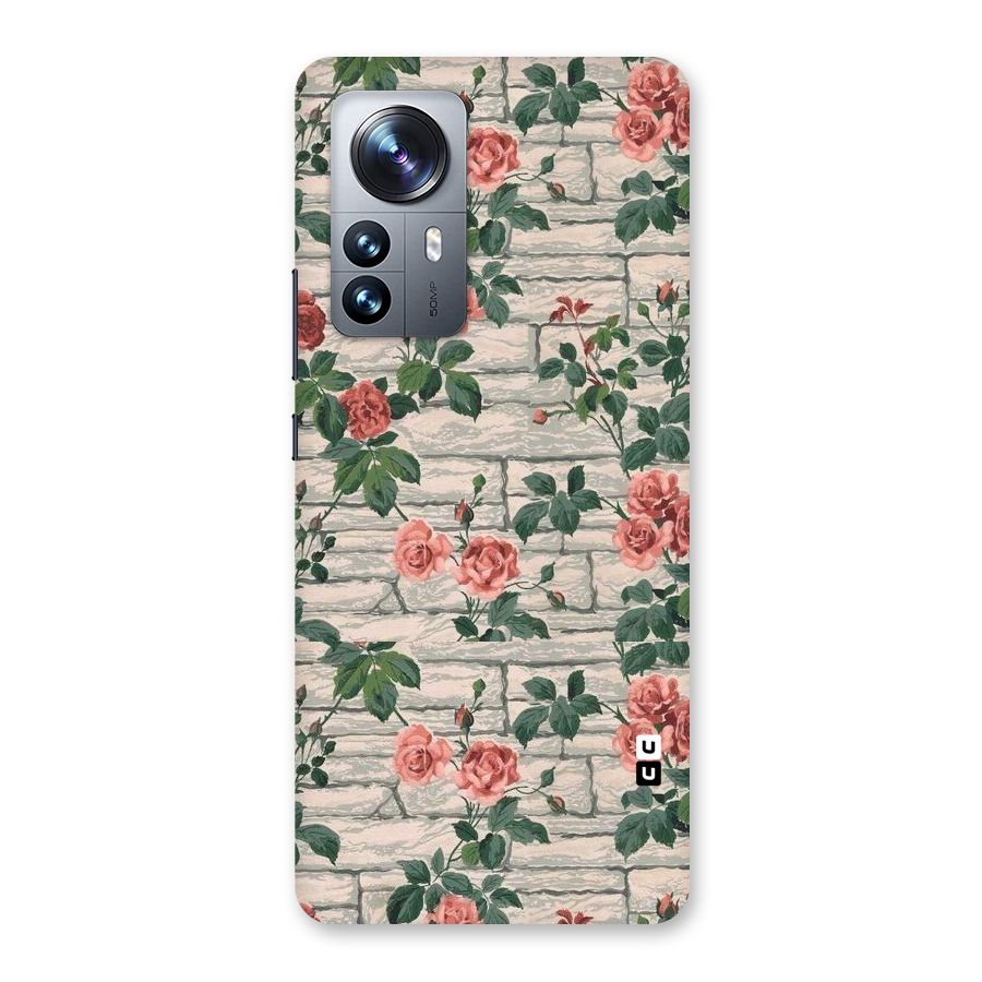 Floral Wall Design Back Case for Xiaomi 12 Pro