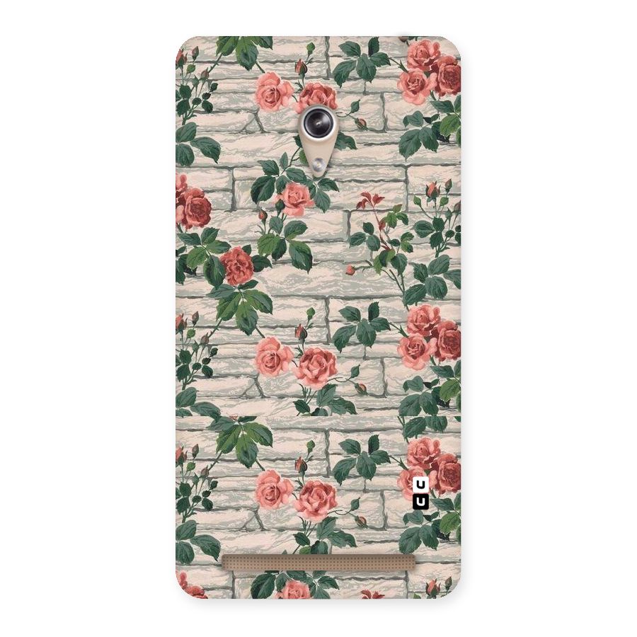 Floral Wall Design Back Case for Zenfone 6