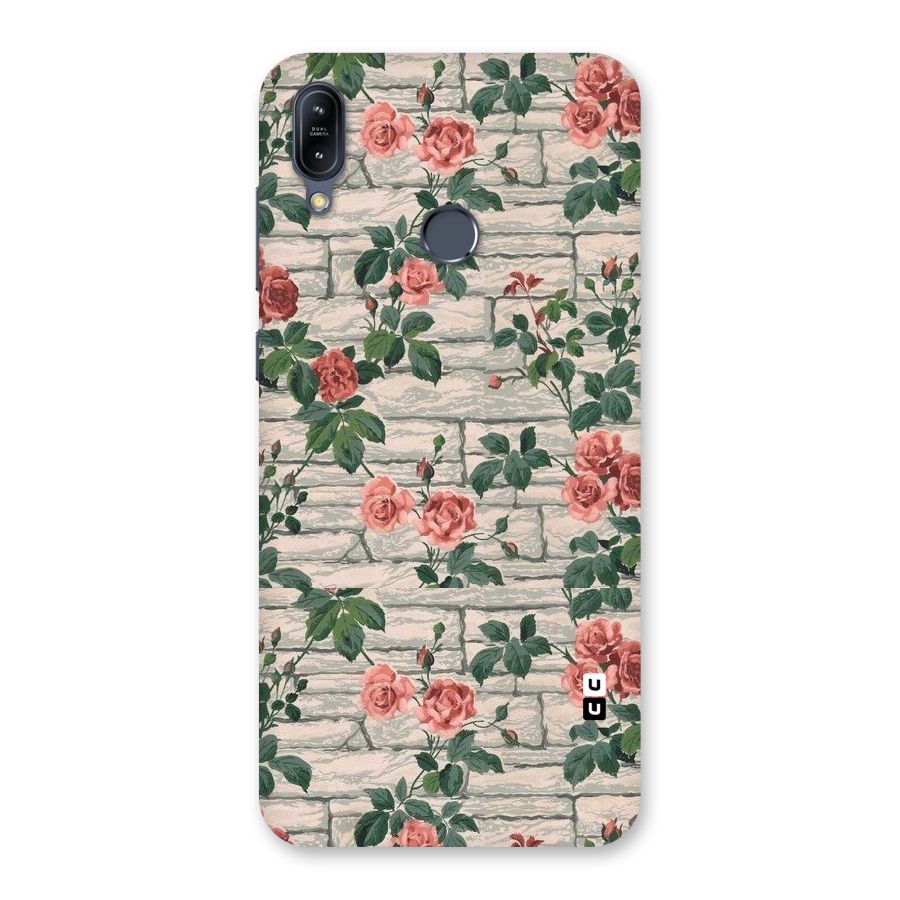 Floral Wall Design Back Case for Zenfone Max M2
