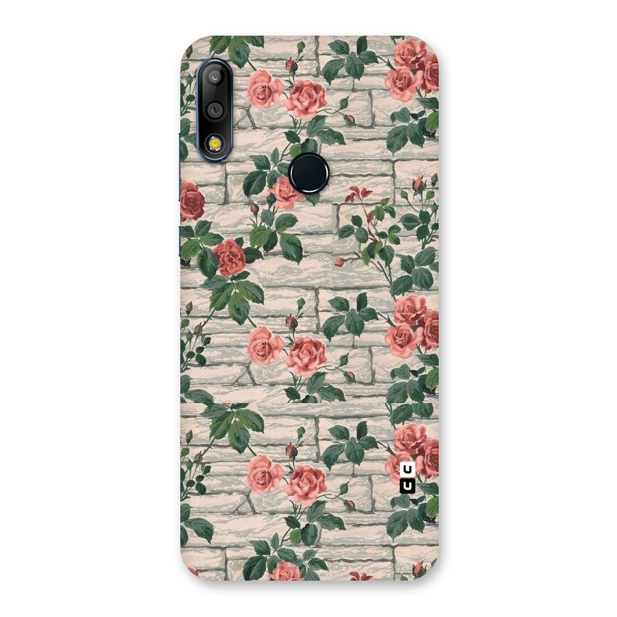 Floral Wall Design Back Case for Zenfone Max Pro M2