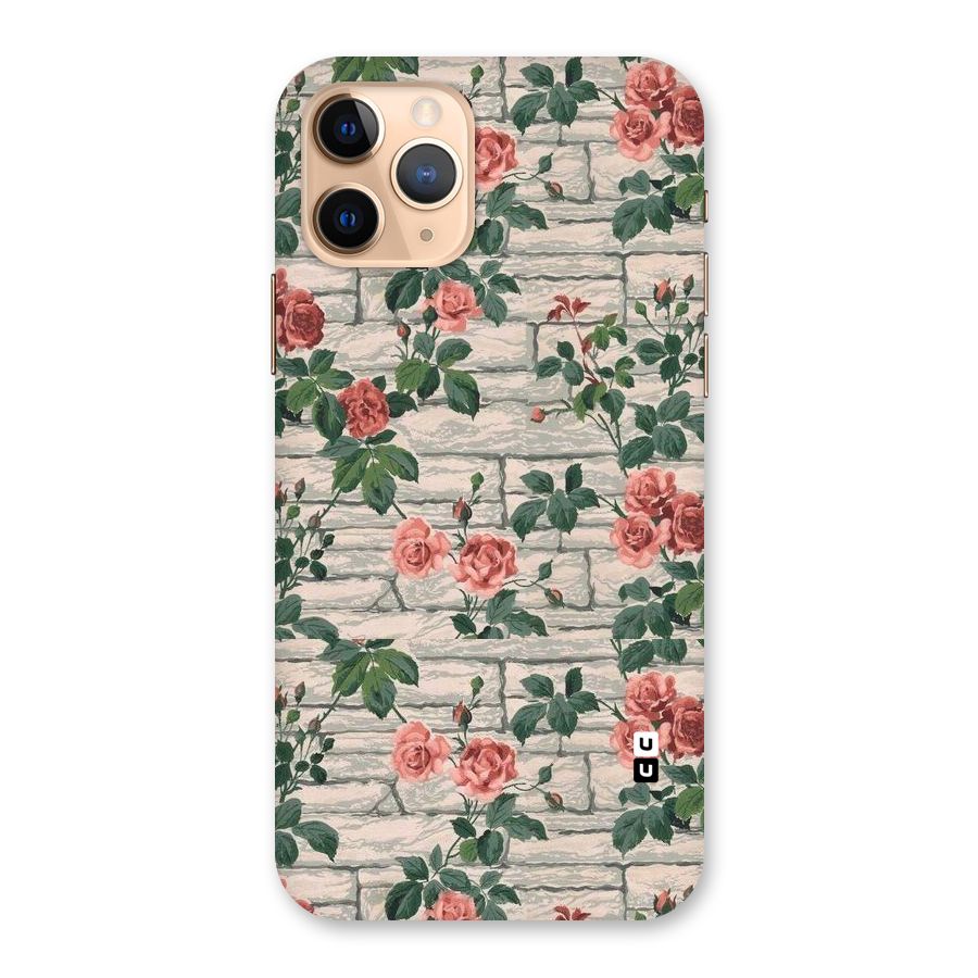 Floral Wall Design Back Case for iPhone 11 Pro