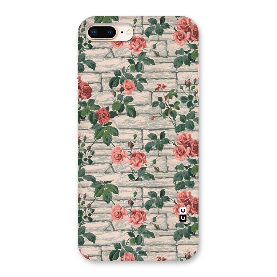 Floral Wall Design Back Case for iPhone 8 Plus