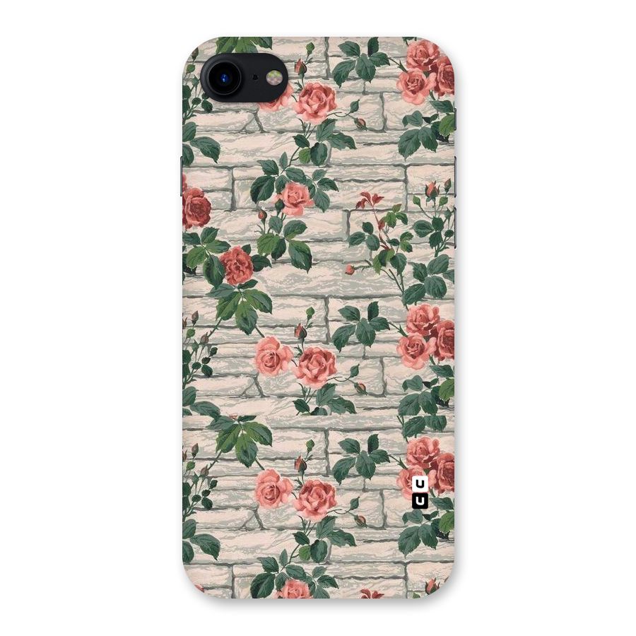 Floral Wall Design Back Case for iPhone SE 2020