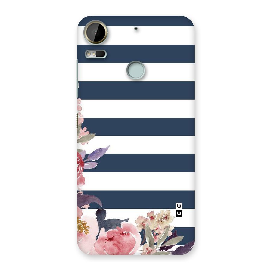 Floral Water Art Back Case for Desire 10 Pro