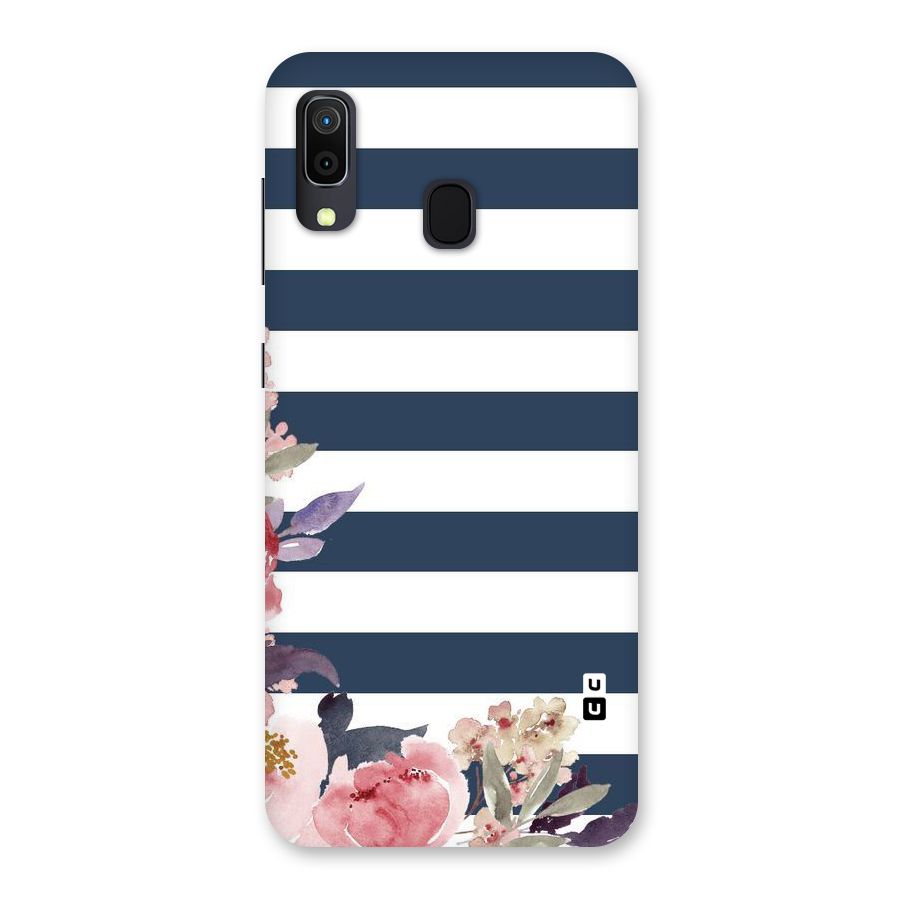 Floral Water Art Back Case for Galaxy A30