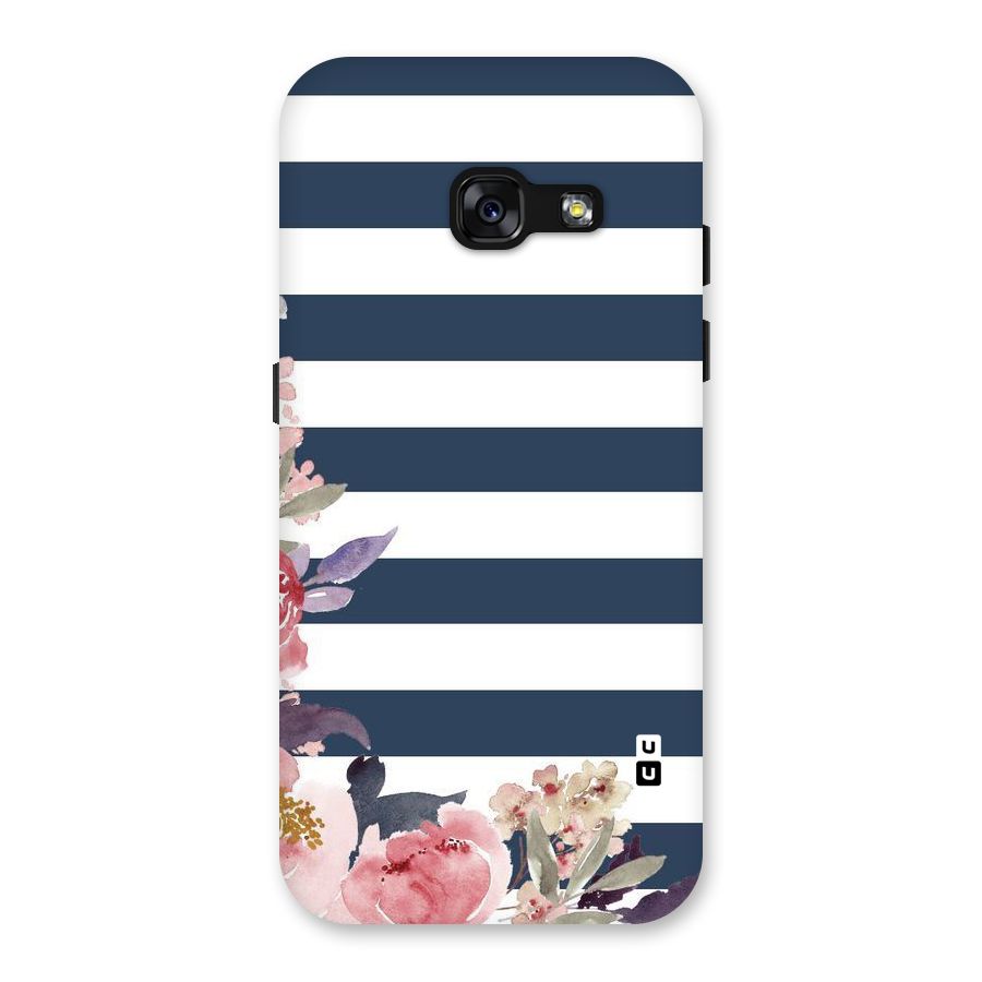 Floral Water Art Back Case for Galaxy A3 (2017)