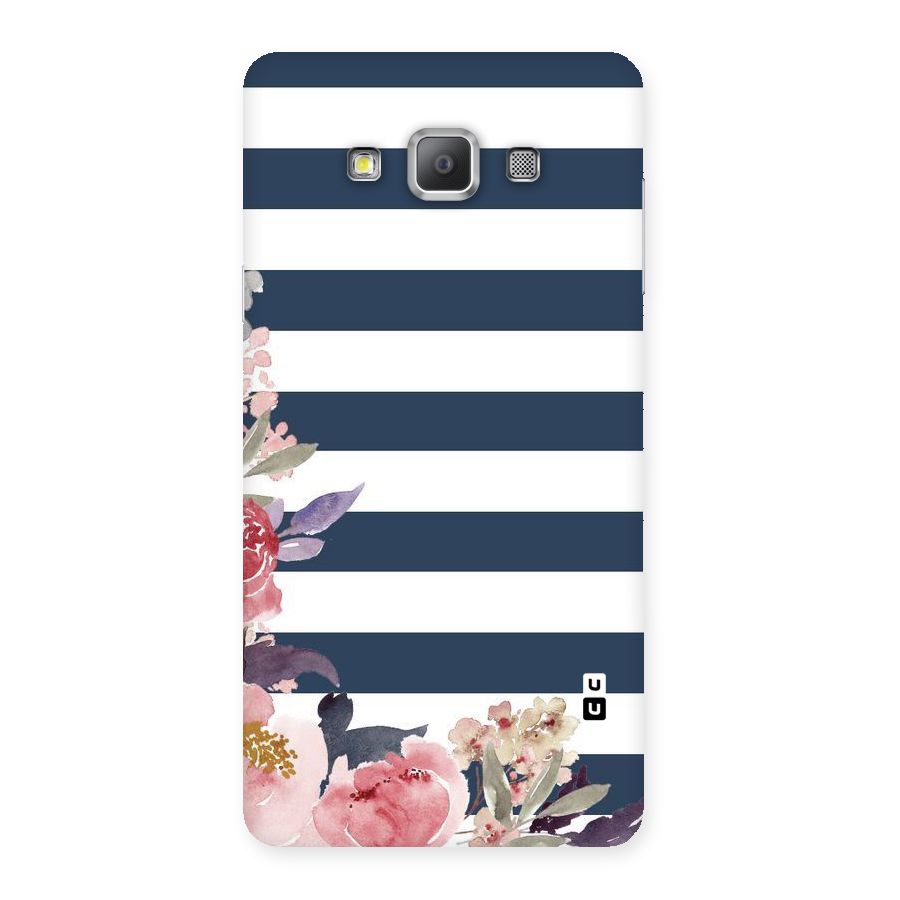 Floral Water Art Back Case for Galaxy A7