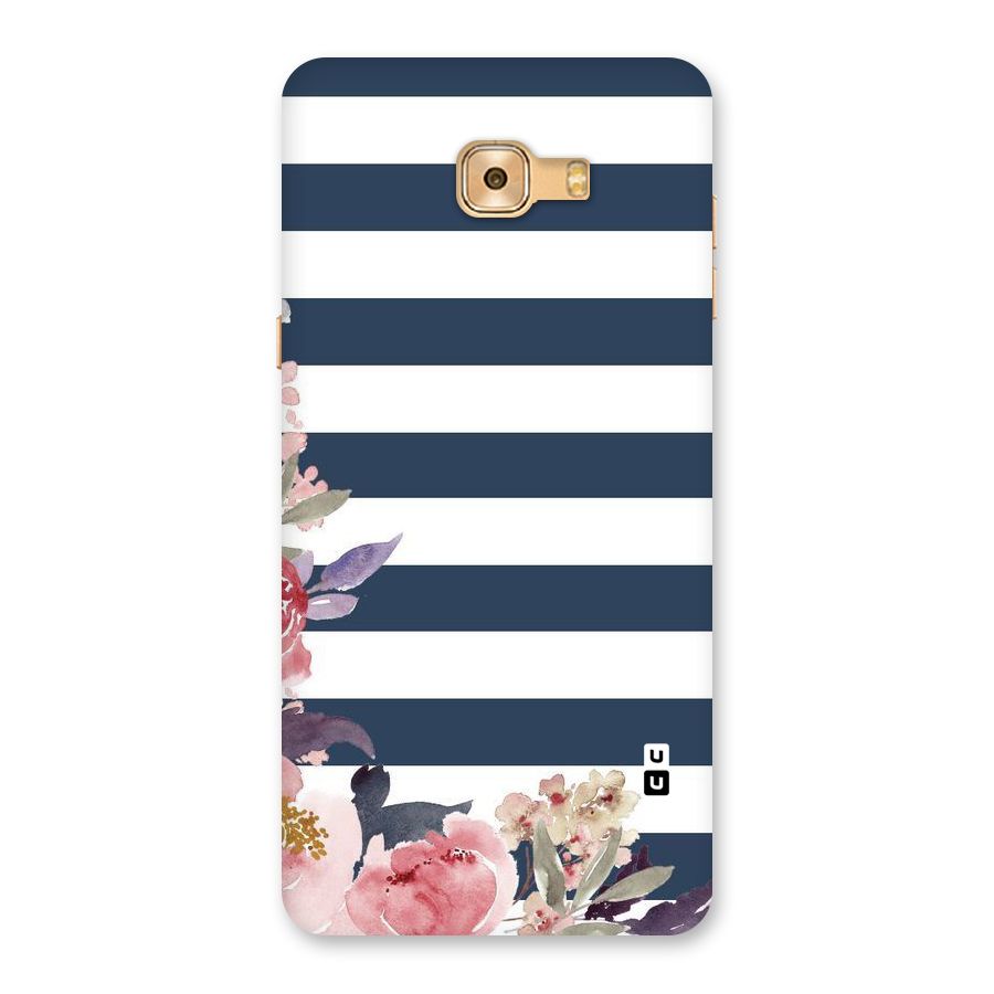 Floral Water Art Back Case for Galaxy C9 Pro