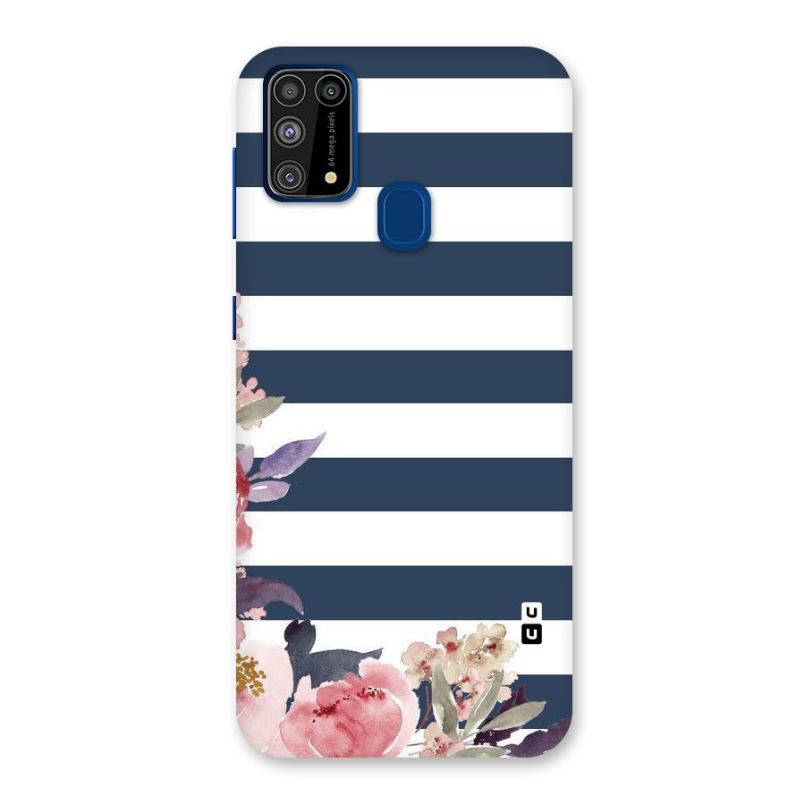 Floral Water Art Back Case for Galaxy F41