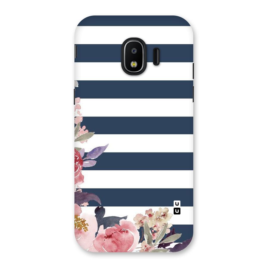 Floral Water Art Back Case for Galaxy J2 Pro 2018