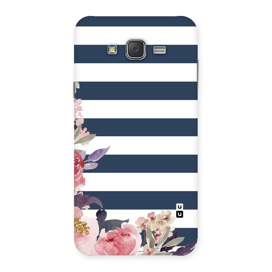 Floral Water Art Back Case for Galaxy J7