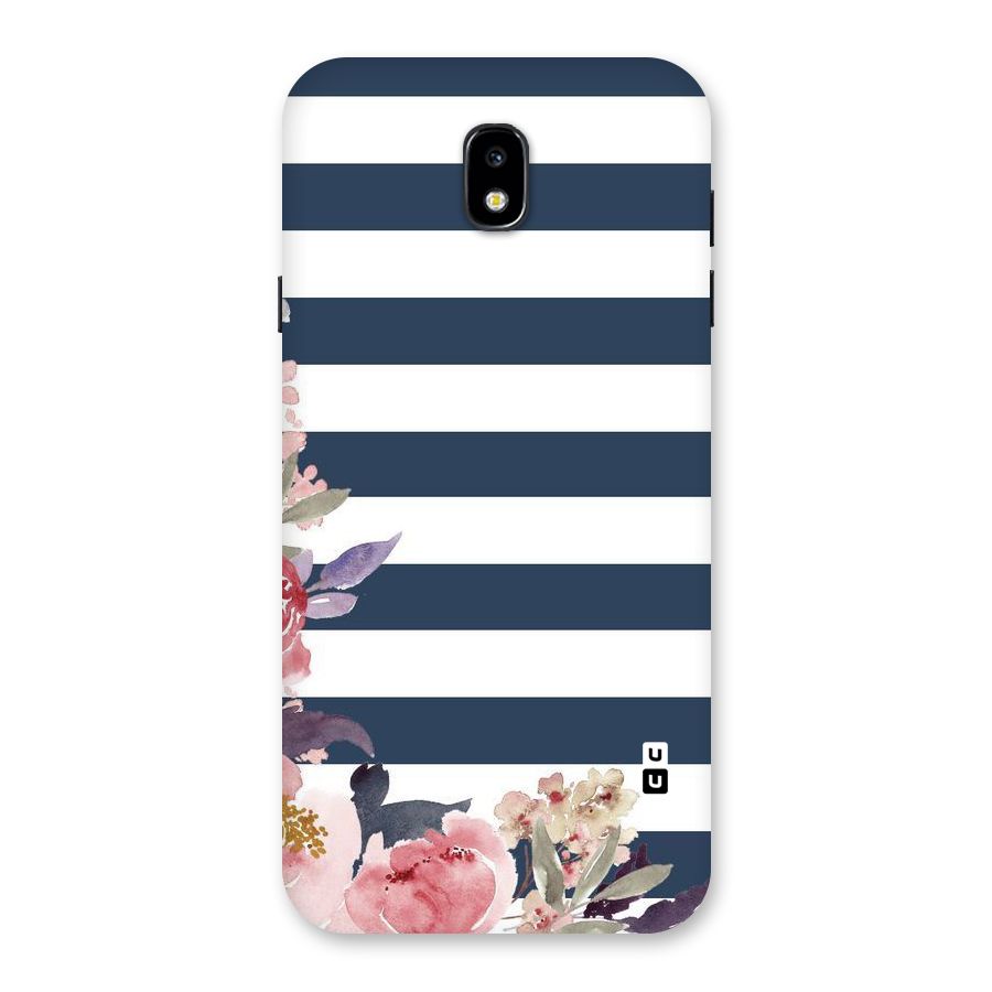 Floral Water Art Back Case for Galaxy J7 Pro