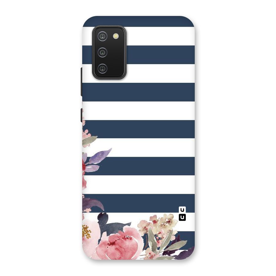 Floral Water Art Back Case for Galaxy M02s