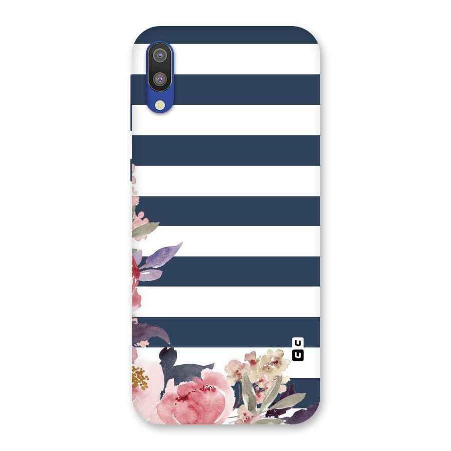 Floral Water Art Back Case for Galaxy M10