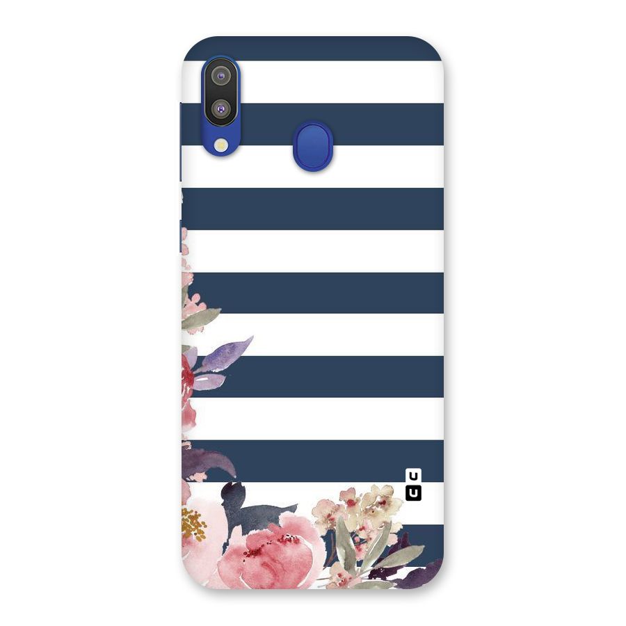 Floral Water Art Back Case for Galaxy M20