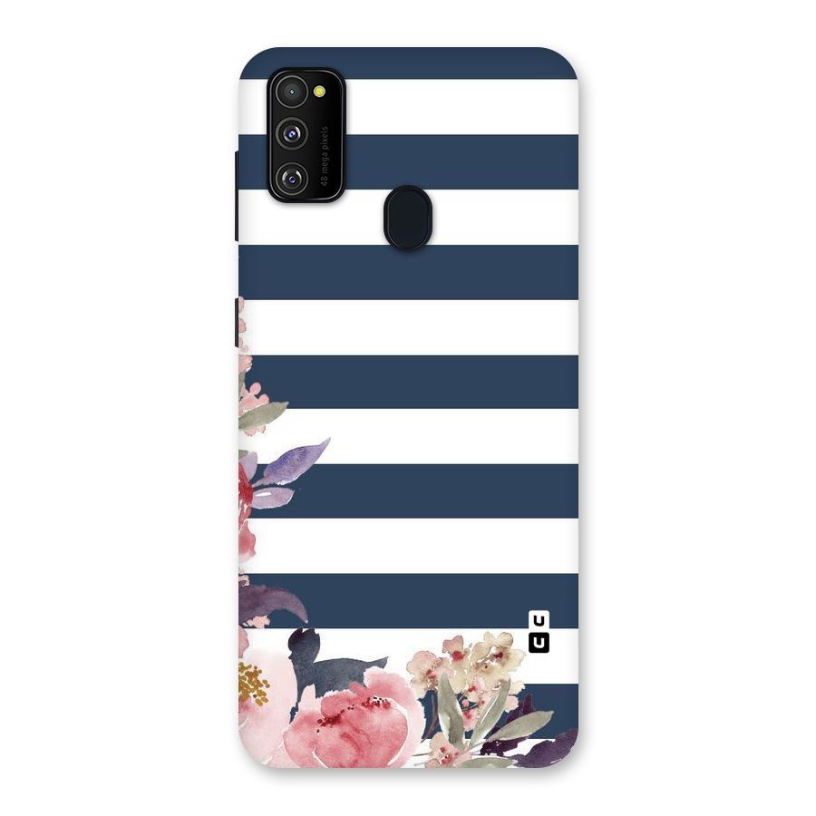 Floral Water Art Back Case for Galaxy M30s