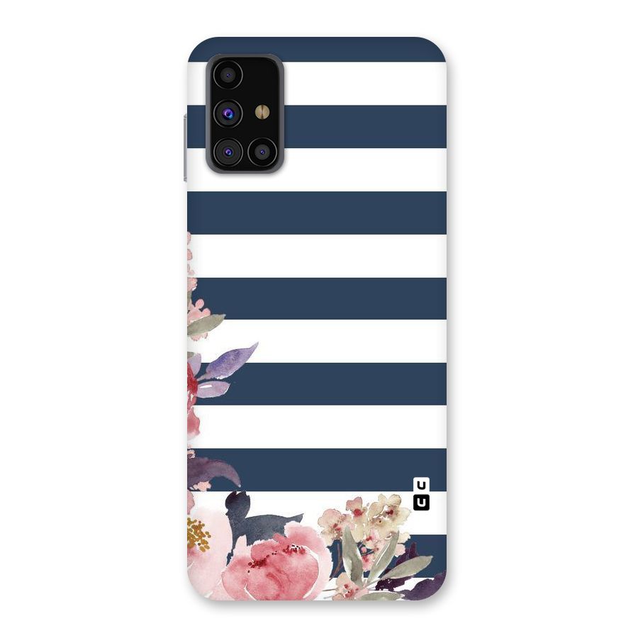 Floral Water Art Back Case for Galaxy M31s