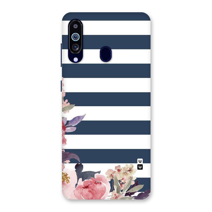 Floral Water Art Back Case for Galaxy M40