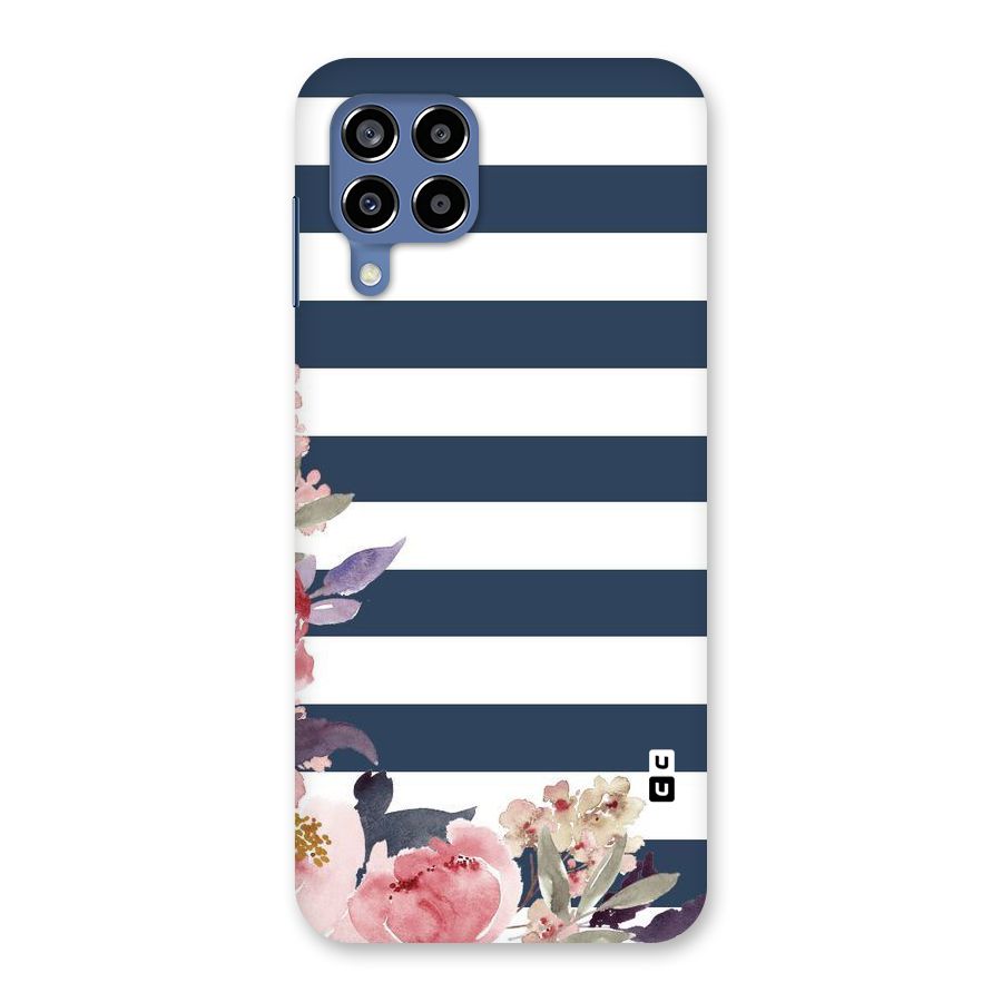 Floral Water Art Back Case for Galaxy M53 5G