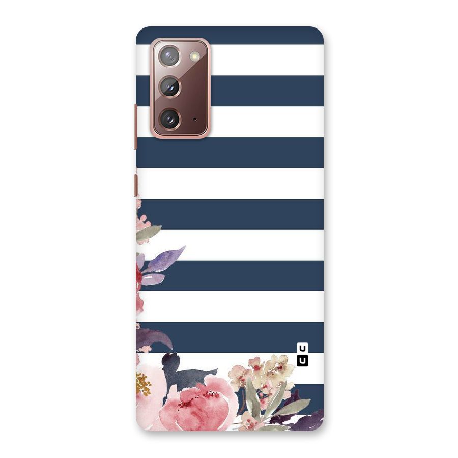 Floral Water Art Back Case for Galaxy Note 20