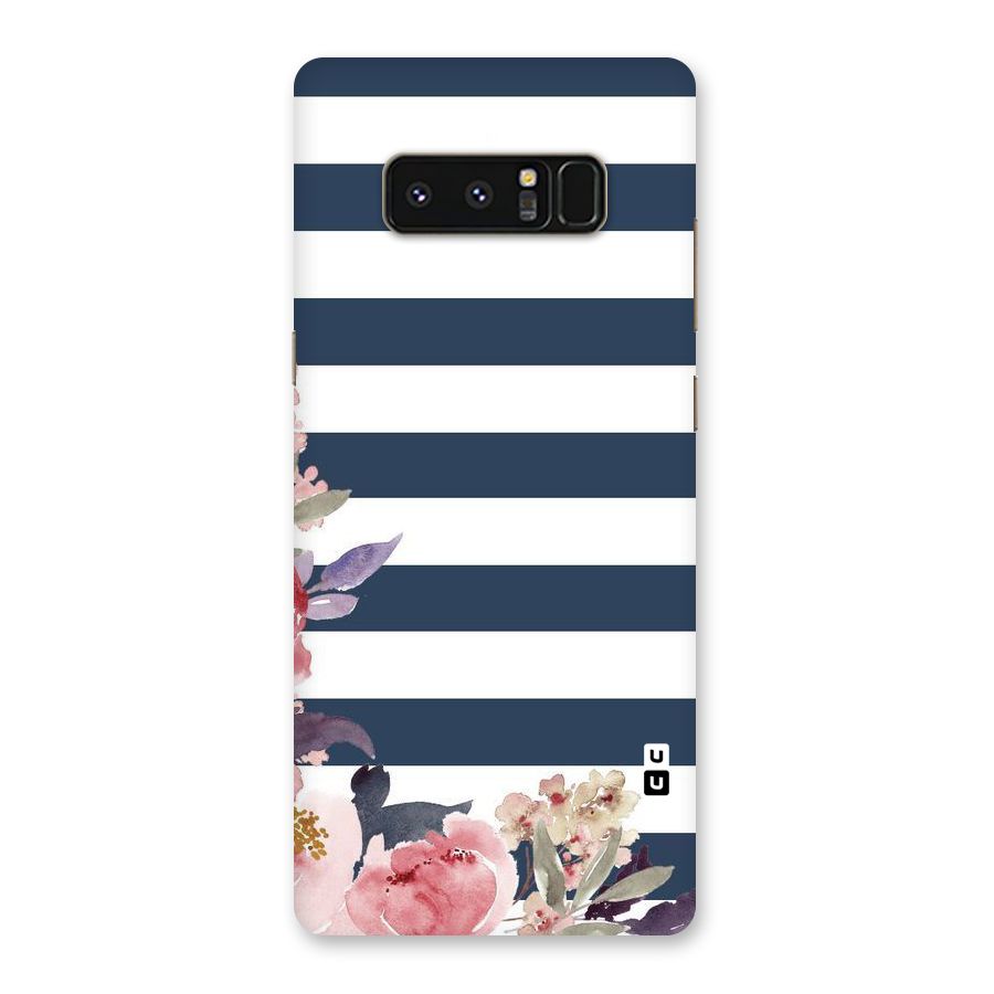 Floral Water Art Back Case for Galaxy Note 8