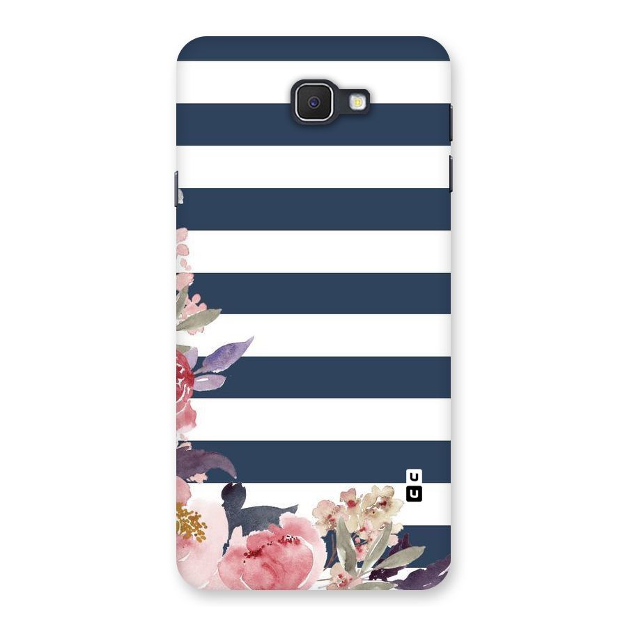 Floral Water Art Back Case for Galaxy On7 2016