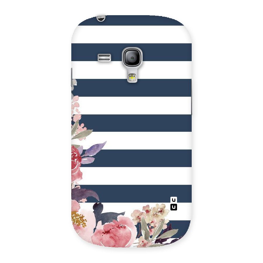 Floral Water Art Back Case for Galaxy S3 Mini