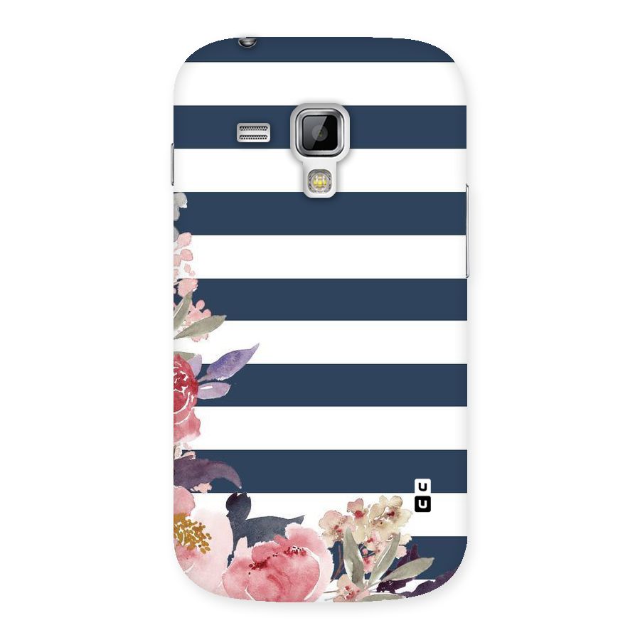 Floral Water Art Back Case for Galaxy S Duos