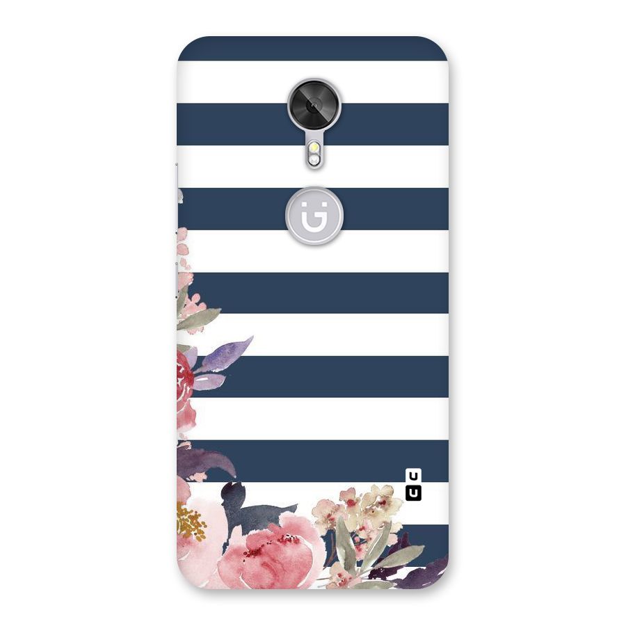 Floral Water Art Back Case for Gionee A1