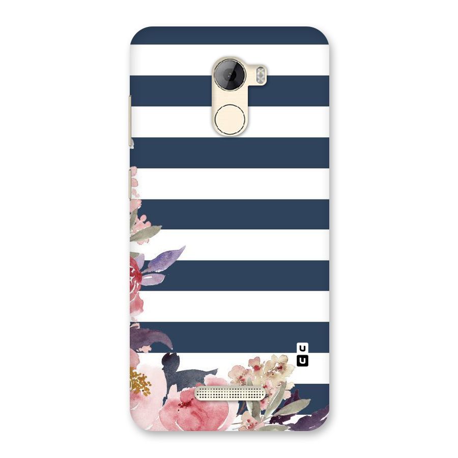 Floral Water Art Back Case for Gionee A1 LIte