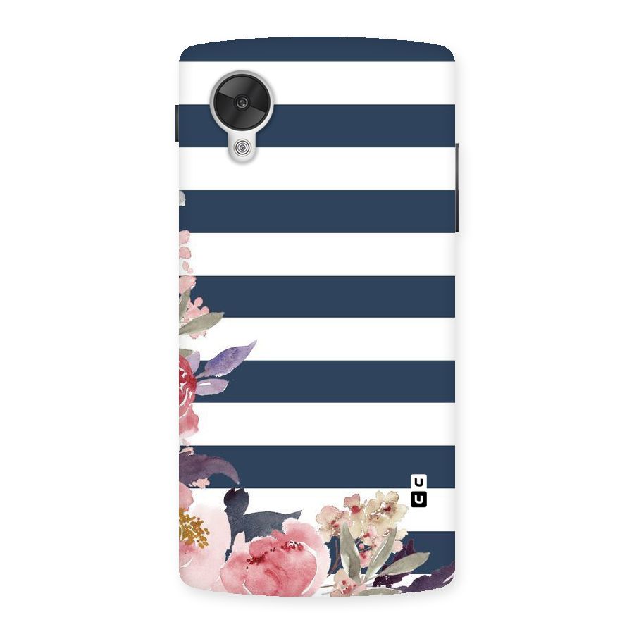 Floral Water Art Back Case for Google Nexsus 5