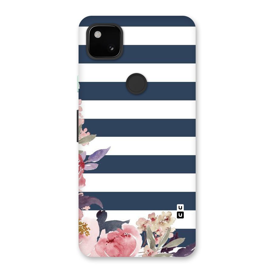 Floral Water Art Back Case for Google Pixel 4a