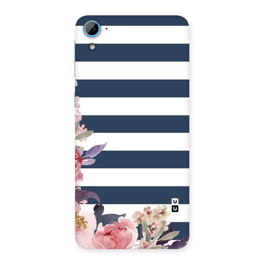 Floral Water Art Back Case for HTC Desire 826