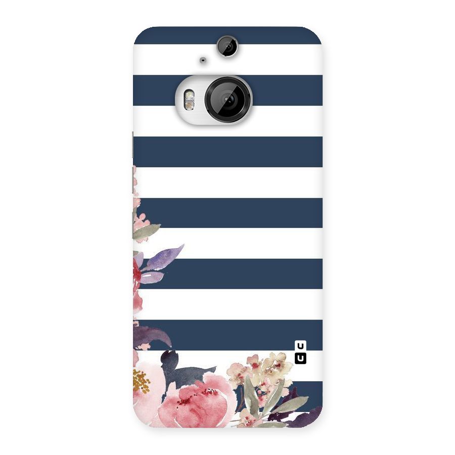 Floral Water Art Back Case for HTC One M9 Plus