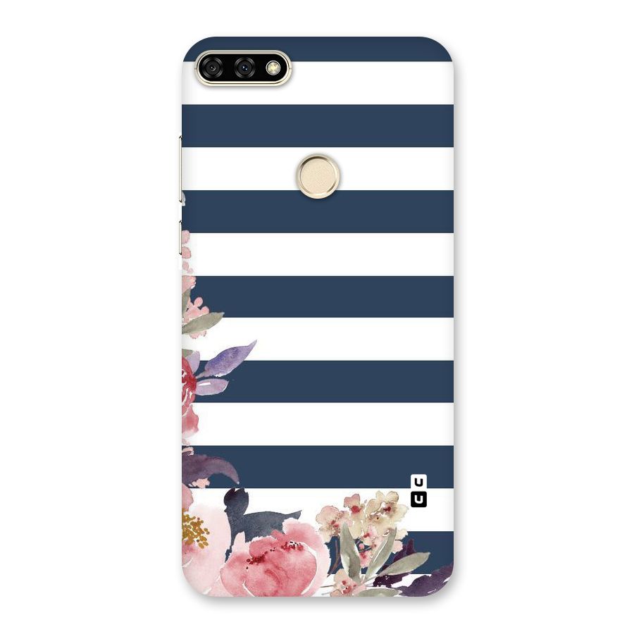 Floral Water Art Back Case for Honor 7A